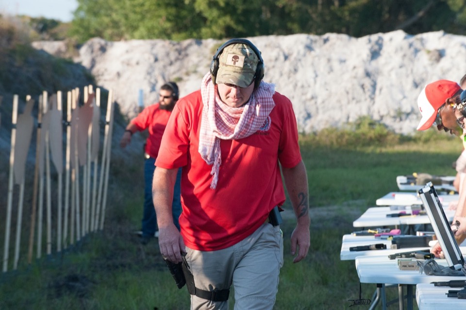 USS Academy outdoor range shooting practice