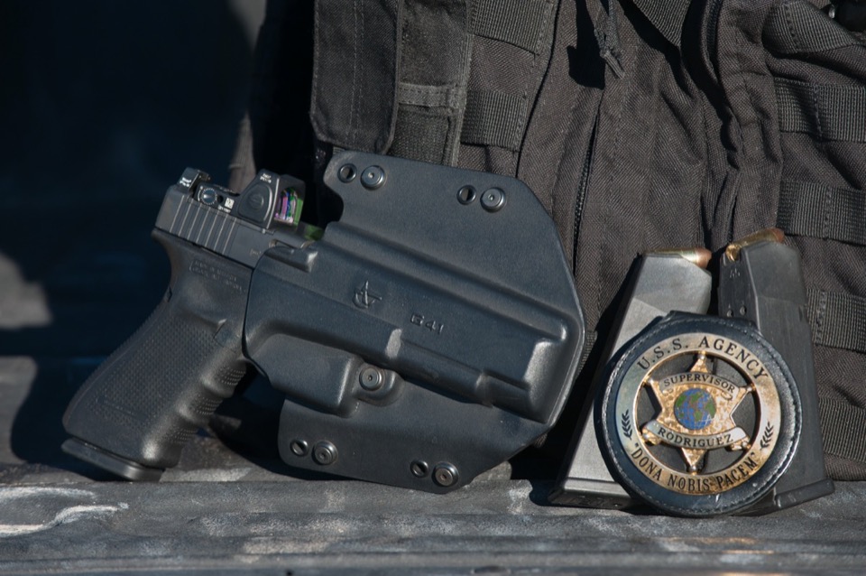 USS Academy outdoor ranch firearms training