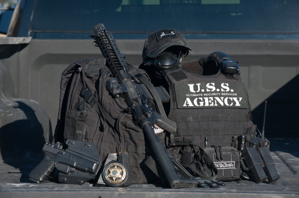 USS Academy outdoor ranch firearms training