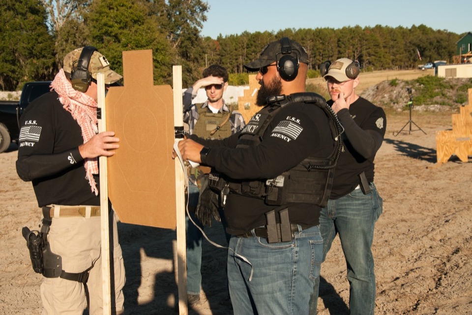 USS Academy outdoor ranch firearms training