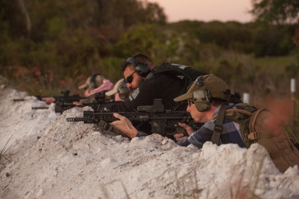 USS Academy outdoor ranch firearms training